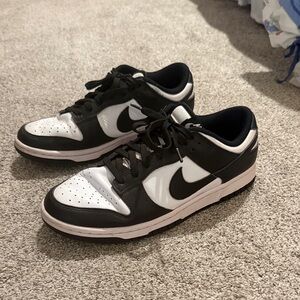Nike Black and White Low-Top Sneakers